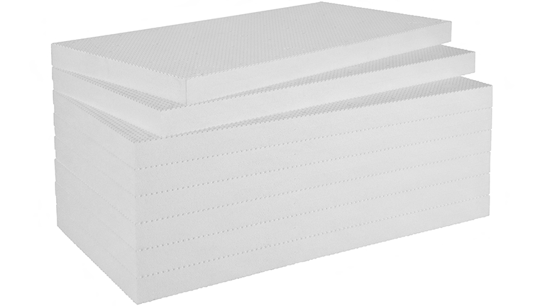 EPS Dämmplatte weiß